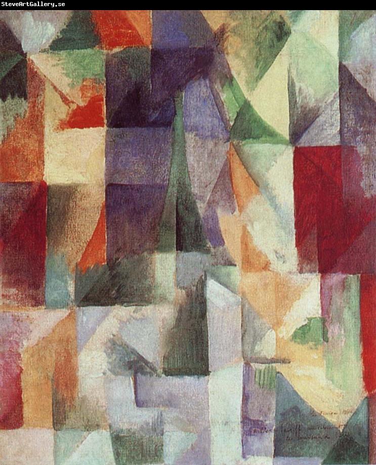 Delaunay, Robert Open Window at the same time